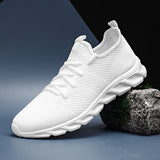 Hnzxzm Men Shoes Plus Size 47 Men Casual Shoes 2020 Summer High Quality Mesh Sneakers Lightweight Breathable Male Trainers 48