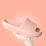 Hnzxzm Women Indoor Bathroom Platform Slippers Summer Beach Eva Soft Sole Slide Sandals Leisure Men Ladies Anti-slip Shoes