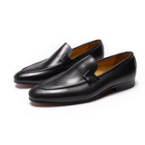 Hnzxzm Designer Fashion Mens Loafers Leather Handmade Black Brown Casual Business Dress Shoes Party Wedding Men's Footwear