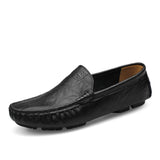 MIXIDELAI Soft Leather Men Loafers New Handmade Casual Shoes Men Moccasins For Men Leather Flat Shoes Big Size 36-48 Fashion