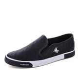 Hnzxzm New arrival Low price Mens Breathable High Quality Casual Shoes PU Leather Casual Shoes Slip On men Fashion Flats Loafer