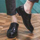 NPEZKGC 2020 Mens natural leather business dress suit shoes men brand Bullock genuine leather black tassel wedding shoes