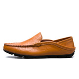 MVVT Classic Comfortable Casual Shoes Men Loafers Shoes Split Leather Shoes Men Flats Hot Sale Driving Shoes Moccasins Plus Size
