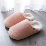 Hnzxzm Winter Warm House Spa Slippers Soft Fuzzy Slippers Women Faux Fur Slides Slippers Female Slip on Hairy Home Shoes