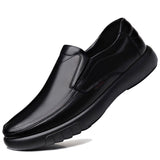 2020 Newly Men's Genuine Leather Shoes Size 38-47 Head Leather Soft Anti-slip Driving Shoes Man Spring Leather Shoes