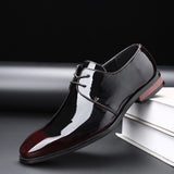 Hnzxzm Top Quality Men Dress Shoes Leather Men Shoes Wedding Business Fashion Footwear Comfortable Formal Shoes For Male