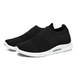Hnzxzm 2022 New Fashion Men's Casual Shoes Summer Cool Super Light Mesh Sneakers Sport Shoes for Men Plug Size 46