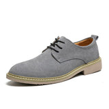2021 Spring Suede Leather Men Shoes Oxford Casual Shoes Classic Sneakers Comfortable Footwear Dress Shoes Flats Zapatos Hombre