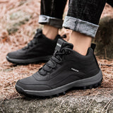 New Spring Autumn Men Big Size 39-48 Casual Sneakers Waterproof Men's Work Shoes Male Hiking Brand Comfortable Non Slip Footwear