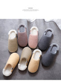 Hnzxzm Winter Warm House Spa Slippers Soft Fuzzy Slippers Women Faux Fur Slides Slippers Female Slip on Hairy Home Shoes