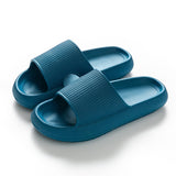 Brazil sava Women Thick Platform CLOUD Slippers Summer Beach Eva Soft Sole Slide Sandals Leisure Men Ladies Indoor Bathroom