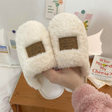 Hnzxzm New Autumn Winter Women Men Slippers Bottom Soft Insole Home Shoes Thick Slippers Indoor Slide Comfortable Footwear