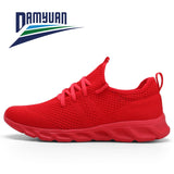 Hnzxzm Men Casual Shoes Men Sneakers Brand Men Shoes Loafers Slip On Male Mesh Flats Big Size Breathable Spring Autumn Summer