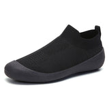Men Shoes Sneakers Breathable Mesh Men Casual Shoes Plus Size Lightweight Sneakers Sock Shoes Slip On Flats Soft Walking Shoes