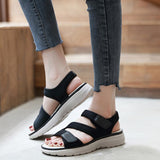 2021 Summer Shoes Women Beach Sandals Casual Women Wedge Sandals Thick Sole Comfortable Ladies Summer Holiday Shoes A3249