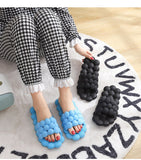 2022 Summer New Personality Bubble Fashion Slippers home indoor Massage Sandals Slip-on Female Home Floor Shoes  Ladies Fashion