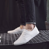 2022 Spring Autumn Fashion Shoes Men Footwear Black White Shoes Brand Mens Casual Shoes Soft Comfortable A3526