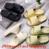 2022 Summer Fashion Slippers Women Leisure Indoor Sandals Out High Street Shoes Slides Cloud Woman Man