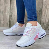 Hnzxzm Fashion New Women Sneakers Shoes Lace-up Comfortable Casual Shoes Breathable Women Vulcanize Sneaker Shoes Zapatillas Mujer