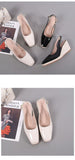 Hnzxzm Fashion Ladies High Heels Women Wedges Shoes Brand Woman Party Shoes Elegant Women Pumps Plus Size 42 Wedge Heel 10cm A4762