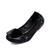 Plus Size Women Boat Shoes Bling Flat Single Shoes Women's Flats Office Ladies Brand Shoes Soft Comfortable A067