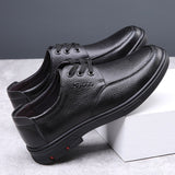 Genuine Leather Shoes Handmade Shoes Men Casual Shoes Sneakers New High Quality Vintage Men Cow Leather Flats Shoes size38-47