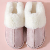 2022 New arrive Women Winter Warm Plush Home Slippers men Lightweight soft comfortable winter slippers Furry Plush Shoes indoor