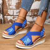 Hnzxzm Summer Wedges Sandals Platform Women Shoes 2022 New Fashion Slingback Slippers Pumps Casual Sport Walking Slides Women Sandals