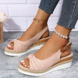 Hnzxzm Summer Wedges Sandals Platform Women Shoes 2022 New Fashion Slingback Slippers Pumps Casual Sport Walking Slides Women Sandals