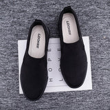 Hnzxzm New Fashion Loafers Men Flat Canvas Shoes Brand Mens Casual Shoes Cool Young Man Slip-on Cloth Shoes All Black Gray A4767