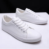 New Arrival White Shoes Men Sneakers Flat Soft Leather Men Casual Shoes Fashion Brand Male Shoes N035