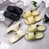 Hnzxzm Summer Beach Ourdoor Slides Ladies Slipers Platform Mules Shoes Woman Flats New Men Fashion Slippers Indoor Household