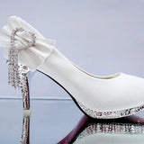 Hnzxzm Party Women Shoes Sexy Ladies High Heels Women Pumps Thin Heel Woman Wedding Shoes Rhinestone High Heels Shoes A722
