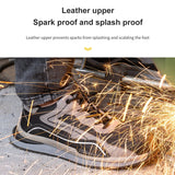 Summer Breathable Men/Women Safety Shoes Steel Toe Anti-smash Construction Welding Shoes Reflective Strip Male Footwear Sneakers