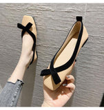 Hnzxzm Spring Summer Shoes Women Flats Elegant Office Ladies Shoes Flat Women Boat Shoes Big Size 41 A4899