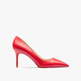 Hnzxzm Women's Red Shiny Bottom High Heels Brand High Heels  12 cm Sexy Matte Party Pointed Wedding Shoes Shallow Mouth Single Shoes