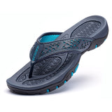 Hnzxzm Men's Slippers New Summer Beach Shoes Non-slip Sport Flip Flops Comfort Casual Thong Sandals Outdoor Big Size 40-50