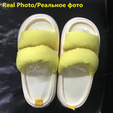 Breathable Flax Slippers Soft EVA Sole Lovers Indoor Slides Solid Color Four Seasons Quality Designer Spring Summer Shoes Woman