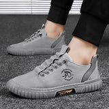 Hnzxzm Men's Breathable Cloth Shoes Comfortable Casual Solid Color Versatile Fashion Males Sneakers Outdoor Concise Elastic Men Flats