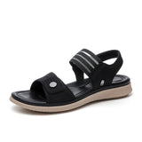 Hnzxzm Summer Sandals Women Beach Holiday Shoes Thick Sole Women Sandals Pink Black Soft Ladies Summer Shoes Plus Size 42 A3283