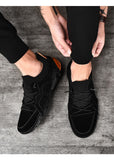 Hnzxzm New Fashion Shoes Men Footwear Flat Comfortable Mens Casual Shoes Soft Brand Male Footwear Black Beige Plus Size 45 A3308