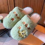 2022 New arrive Women Winter Warm Plush Home Slippers men Lightweight soft comfortable winter slippers Furry Plush Shoes indoor