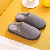 2022 NEW Design Couple Waterproof Cotton Slippers Women Winter House Slippers Winter Thick Bottom Warm Shoes for Mens Flip Flops