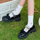 Fad High Heel Sandals Party Dress Women Casual Mary Janes Bow Shoes 2022 New Summer Autumn Women Lolita Platform Pearl Sandals