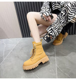 Hnzxzm 2022 Autumn Early Winter Shoes Women Genuine Leather Shoes Fashion Ladies Single Modern Boots Cow Leather Ankle Botas A4863