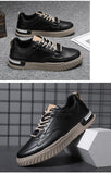 Hnzxzm New Arrival Fashion Street Style Mens Casual Shoes Flat Brand Male Footwear Spring Autumn Black White Shoes A4461