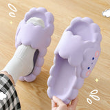 New arrive Fashion Slippers Women Thick Platform Indoor Slipper EVA Beach Sandals Bathroom Soft Ins Tide To Wear Cool Slippers