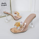 Hnzxzm Summer Shoes Women Pumps Fashion Ladies Party Shoes Crystal Shoes Brand Woman High Heels 9cm Plus Size 42 A4270