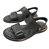 Summer Sandals Men Leather Classic Roman Sandals 2022 Slipper Outdoor Sneaker Beach Rubber Flip Flops Men Water Trekking Sandals
