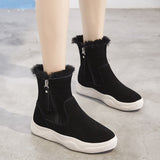 Cold Winter Snow Boots Women Ankle Boots Genuine Leather Warm Shoes Winter Women Ankle Boots Female Snow Booties A1667